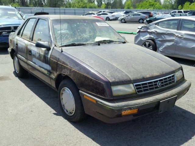 1992 PLYMOUTH SUNDANCE A